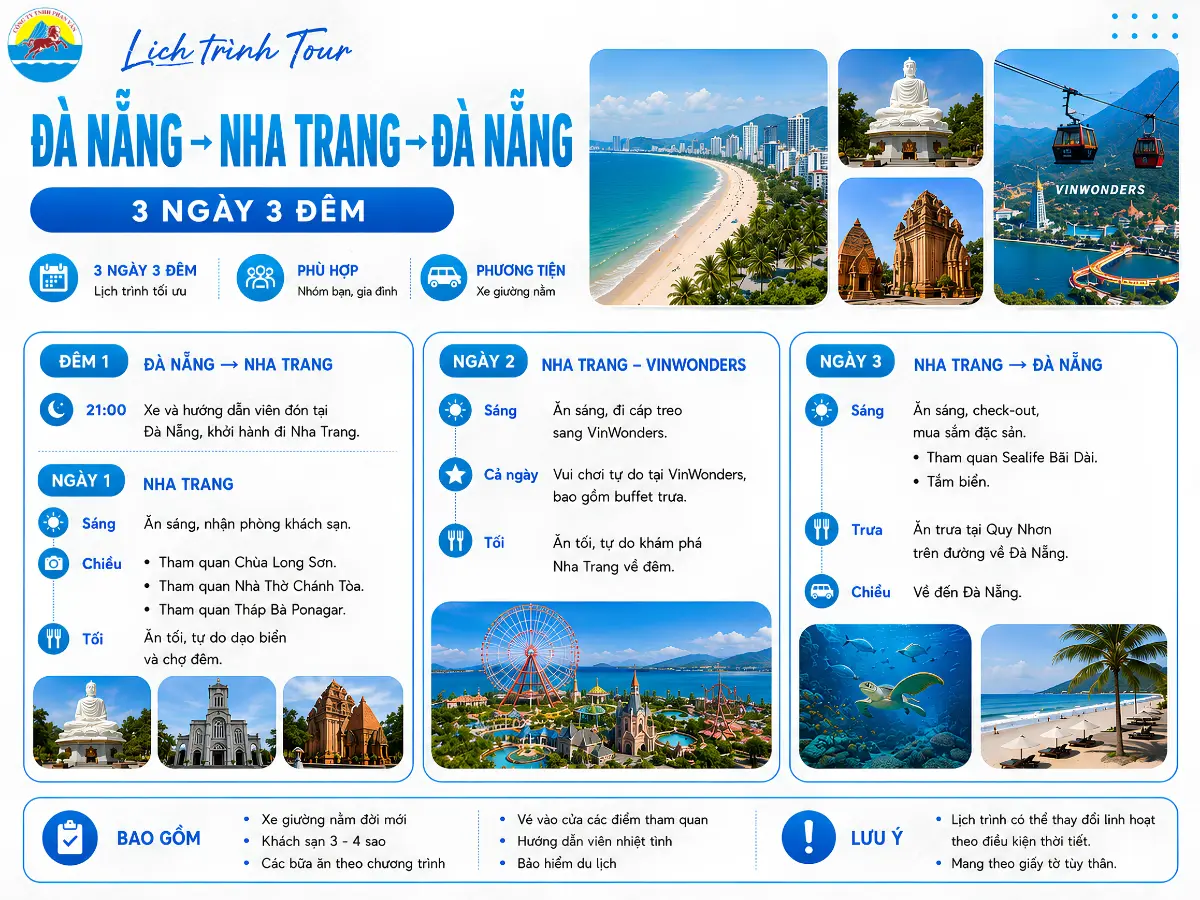 tour Nha Trang từ Đà Nẵng