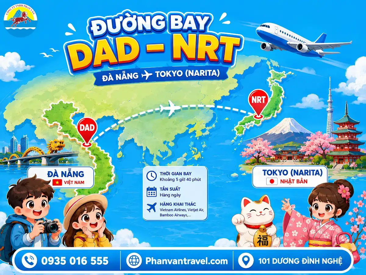 tour Nhật Bản từ Đà Nẵng