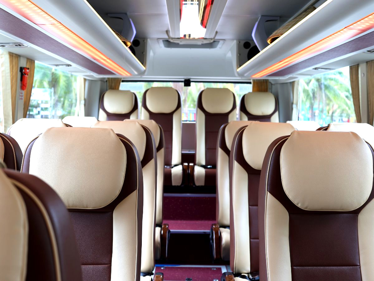 Sức chứa rộng lớn, thoải mái cho chuyến hành trình đường dài