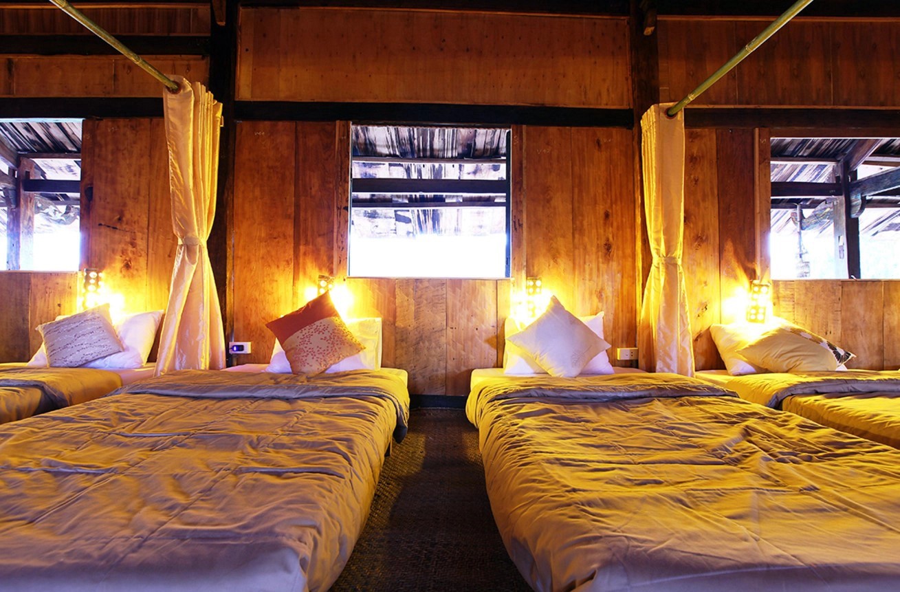 Mù Cang Chải có hình thức lưu trú từ khách sạn đến homestay