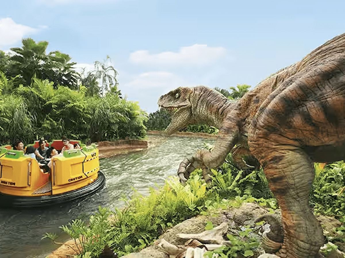 Công viên khủng long Jurassic Park Rapids Adventure