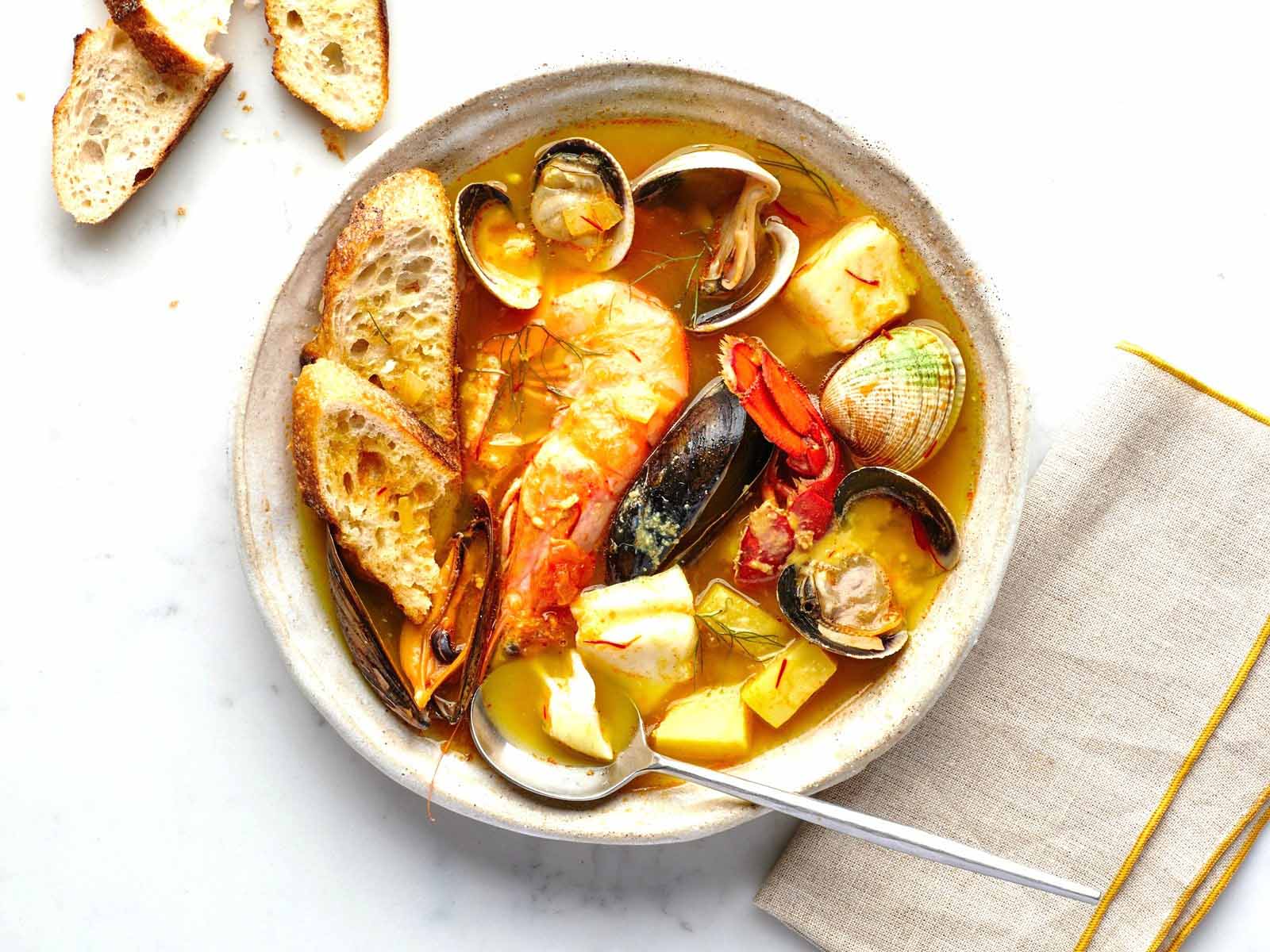 Bouillabaisse - Ẩm thực Pháp