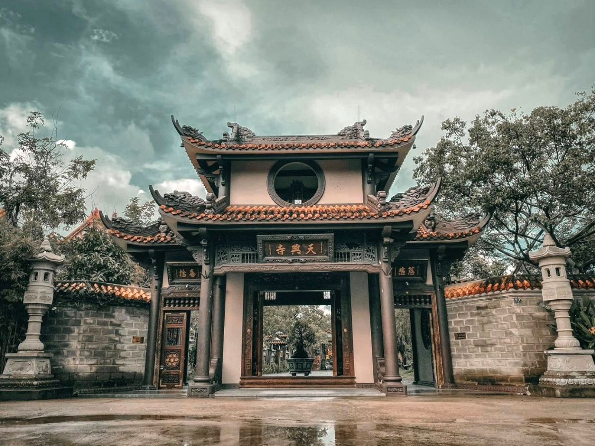 Nét cổ kính của Chùa Thiên Hưng