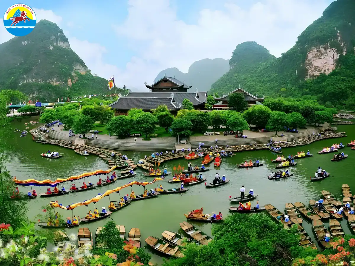 Toàn cảnh Tràng An Ninh Bình nhìn từ trên cao