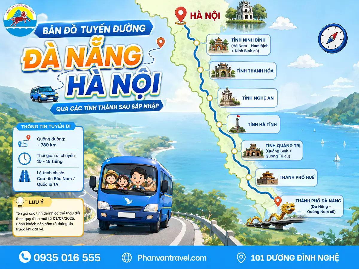 xe tuyến Đà Nẵng Hà Nội