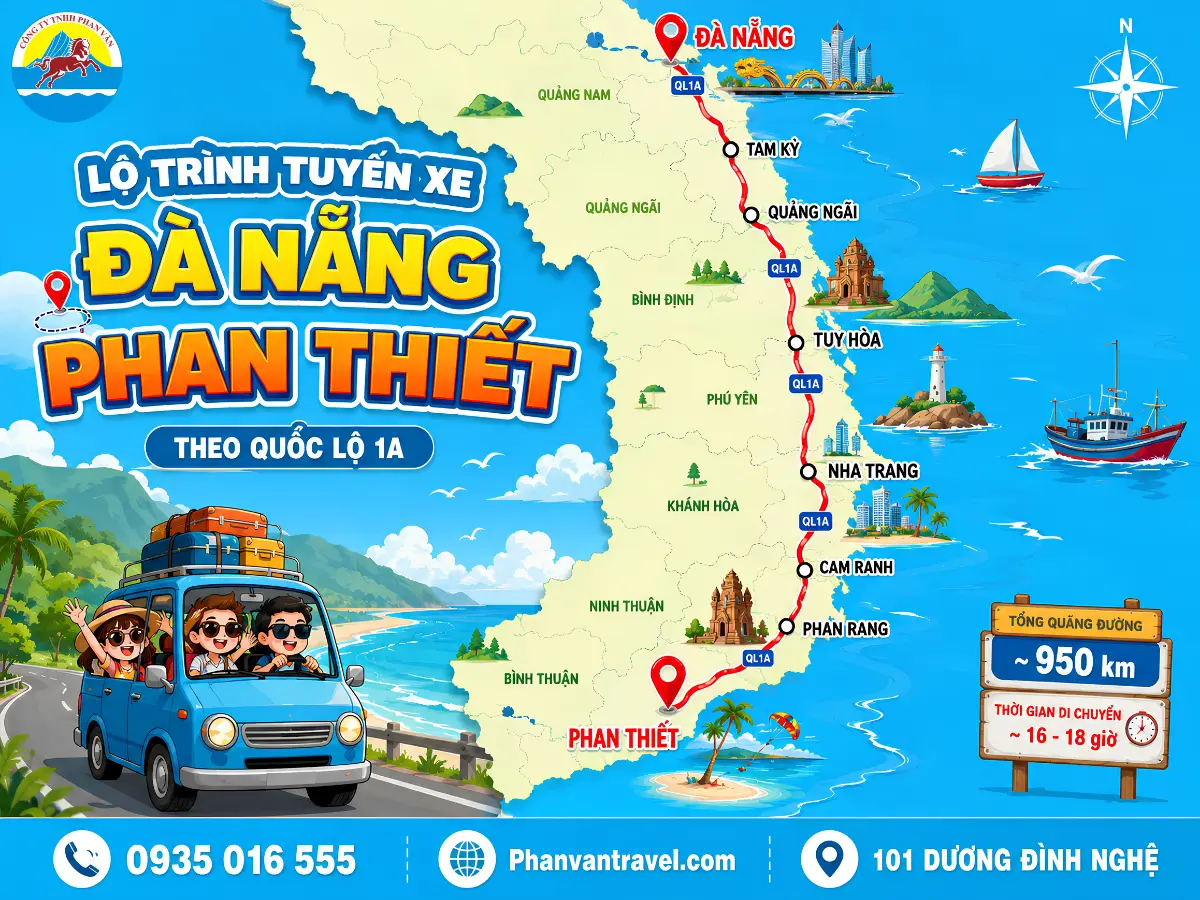xe tuyến Đà Nẵng Phan Thiết