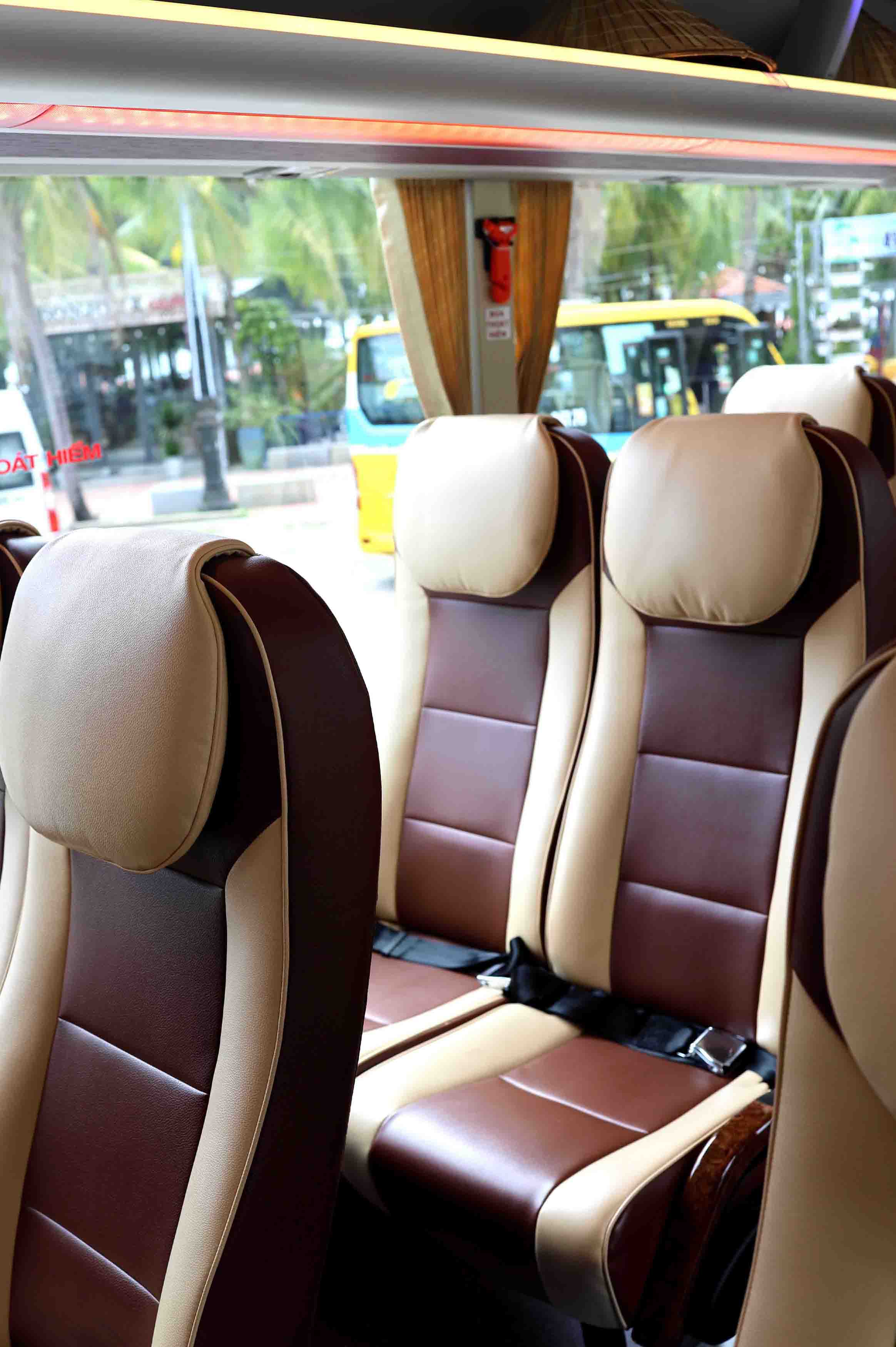 Nội thất xe 29 chỗ mang nhiều ưu điểm nổi trội