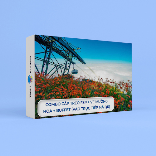 Gift Box Combo cáp treo FSP + Mường Hoa + Buffet (Vào trực tiếp mã QR)