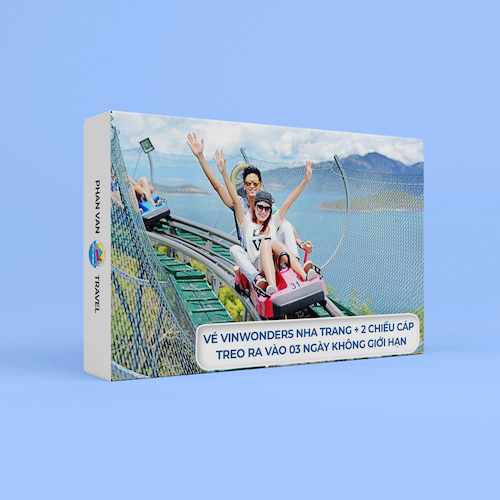Gift Box Trải Nghiệm VinWonders Nha Trang + 2 chiều cáp treo ra vào 03 ngày không giới hạn