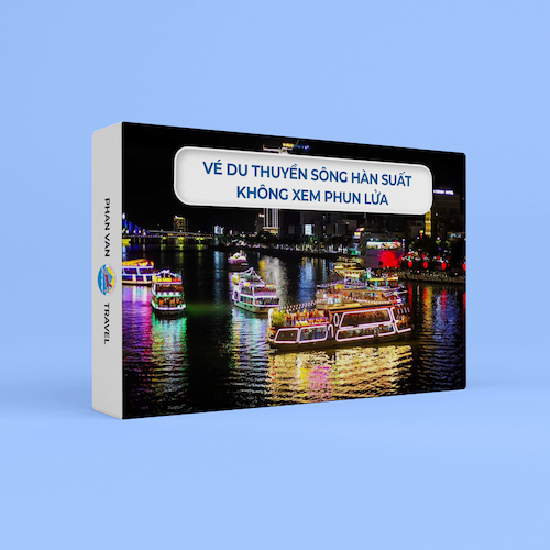 Gift box trải nghiệm du thuyền sông Hàn suất không xem phun lửa