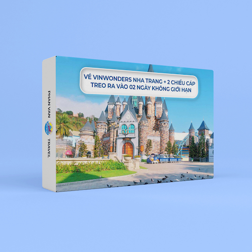 Gift Box Trải Nghiệm VinWonders Nha Trang + 2 chiều cáp treo ra vào 02 ngày không giới hạn