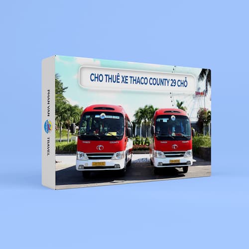 Gift Box Sử Dụng Xe Thaco County 29 Chỗ