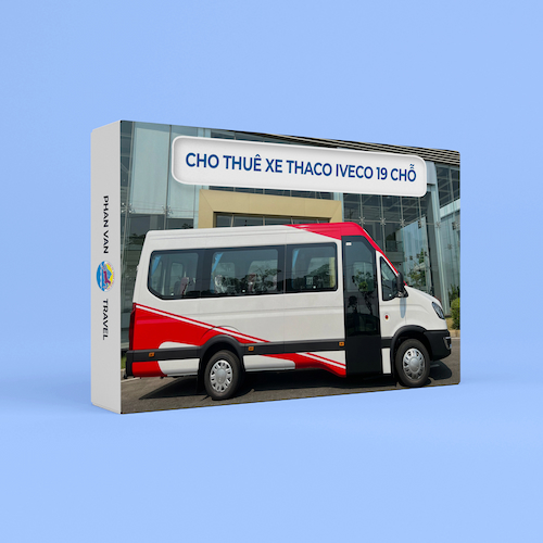 Gift Box Sử Dụng Xe Thaco Iveco 19 Chỗ