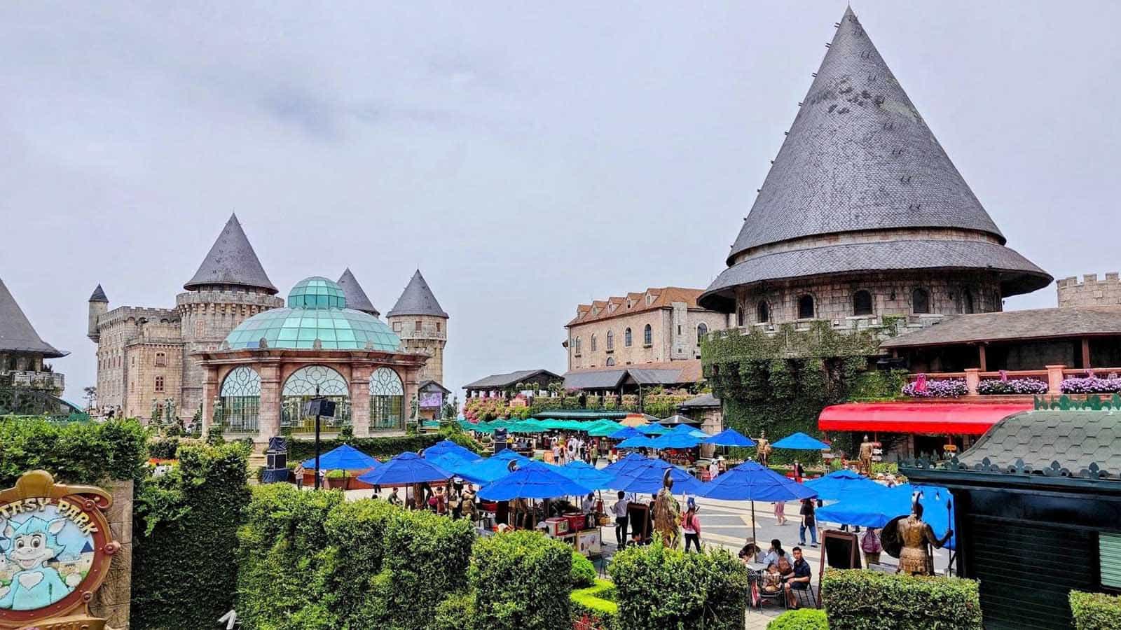 Tour Ghép Bà Nà HILLS Khách Quốc Tế Buffet Trưa
