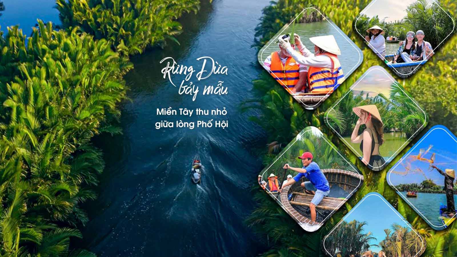 Tour Ghép Rừng Dừa Bảy Mẫu + Ăn Trưa/ Khách Việt Nam (Khởi hành từ 4 lớn)