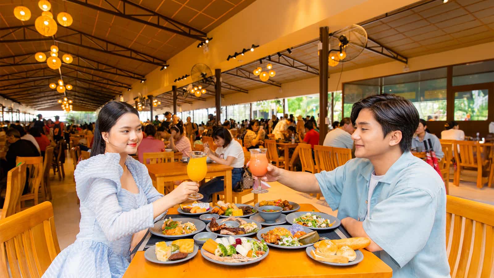 Sun world PHÚ QUỐC combo all in one cáp treo khứ hồi + Buffet + Show + Cầu hôn