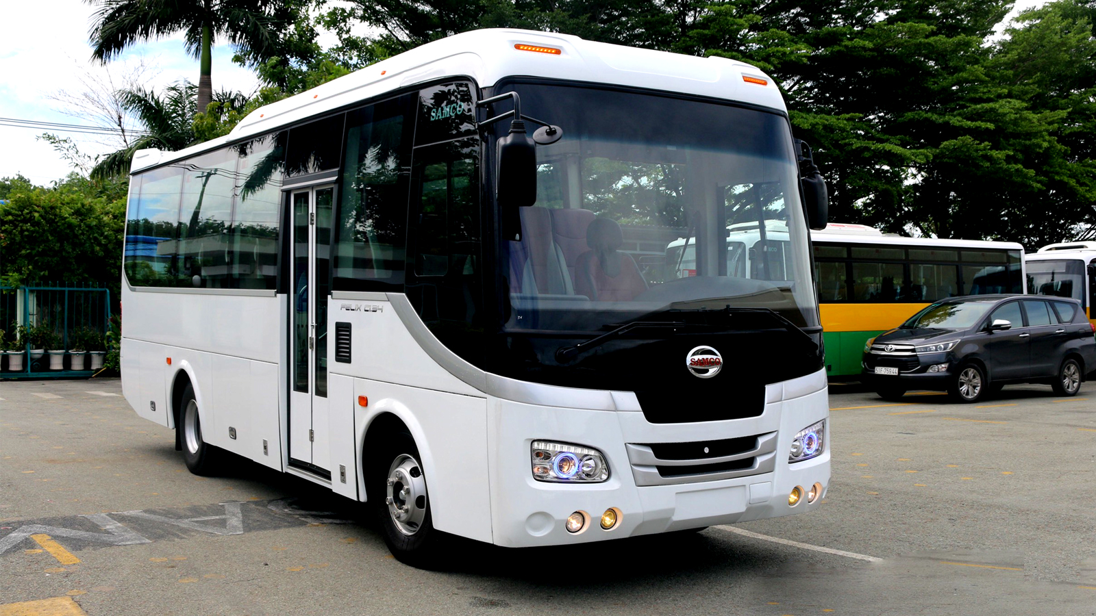 Cho Thuê Xe Isuzu Samco 34 Chỗ