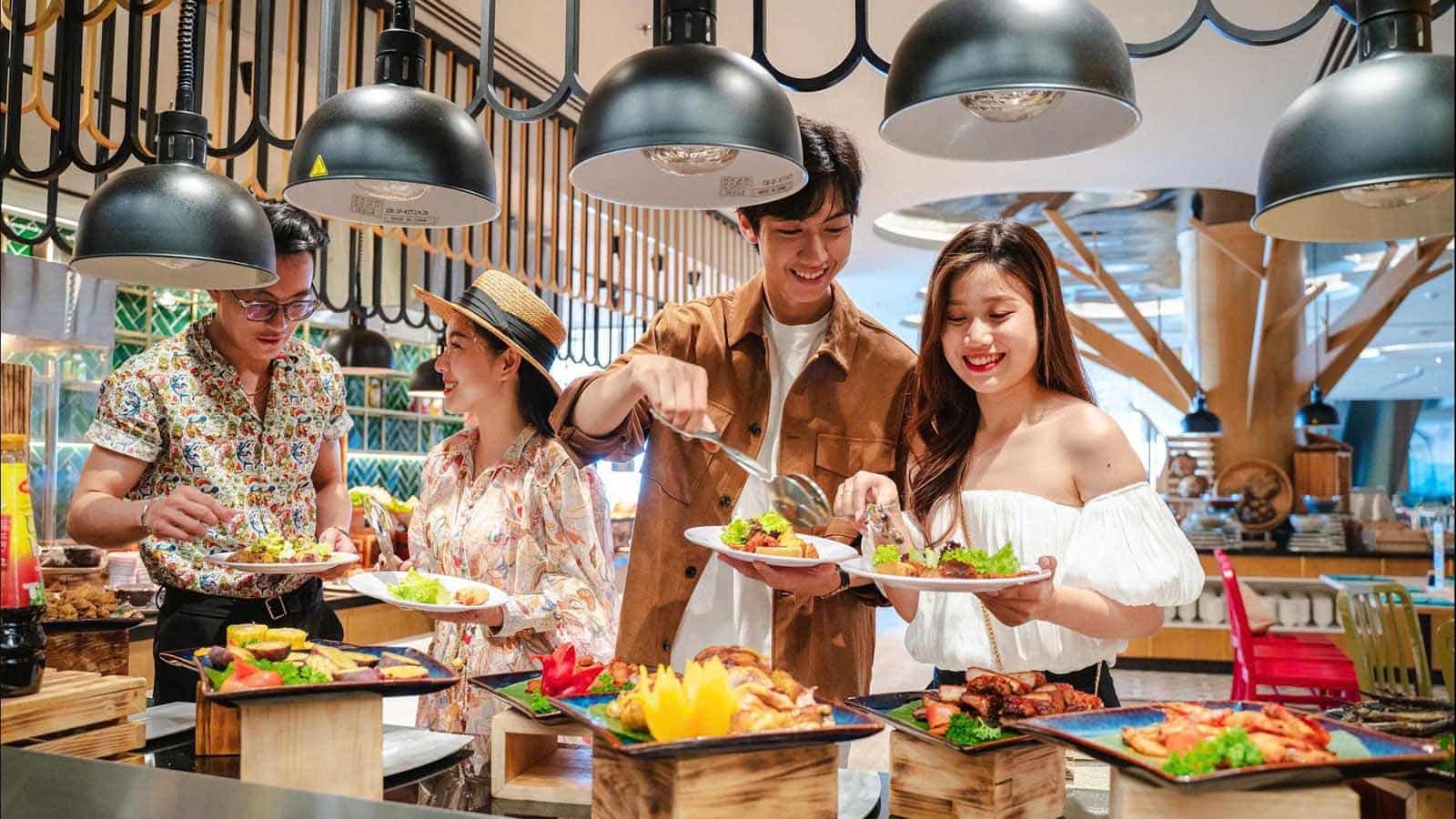 Vé BUFFET Tối Bà Nà Hills