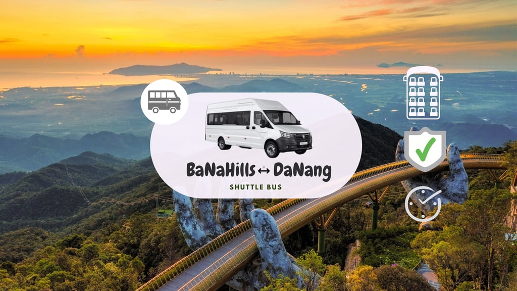 Vé Xe Ghép Đà Nẵng - Bà Nà Hills - ĐN