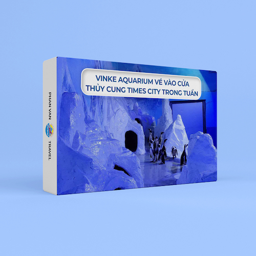Gift Box Vinke Aquarium hành trình vào cửa Thủy Cung Times City trong tuần