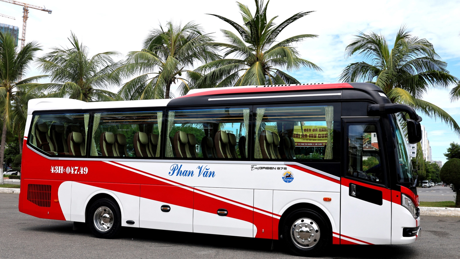 Cho Thuê Xe Thaco Evergreen 29 Chỗ