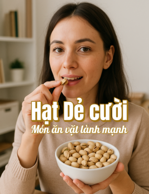 HẠT DẺ CƯỜI – MÓN ĂN VẶT NHẸ BỤNG, NHẸ TÂM CHO DÂN VĂN PHÒNG