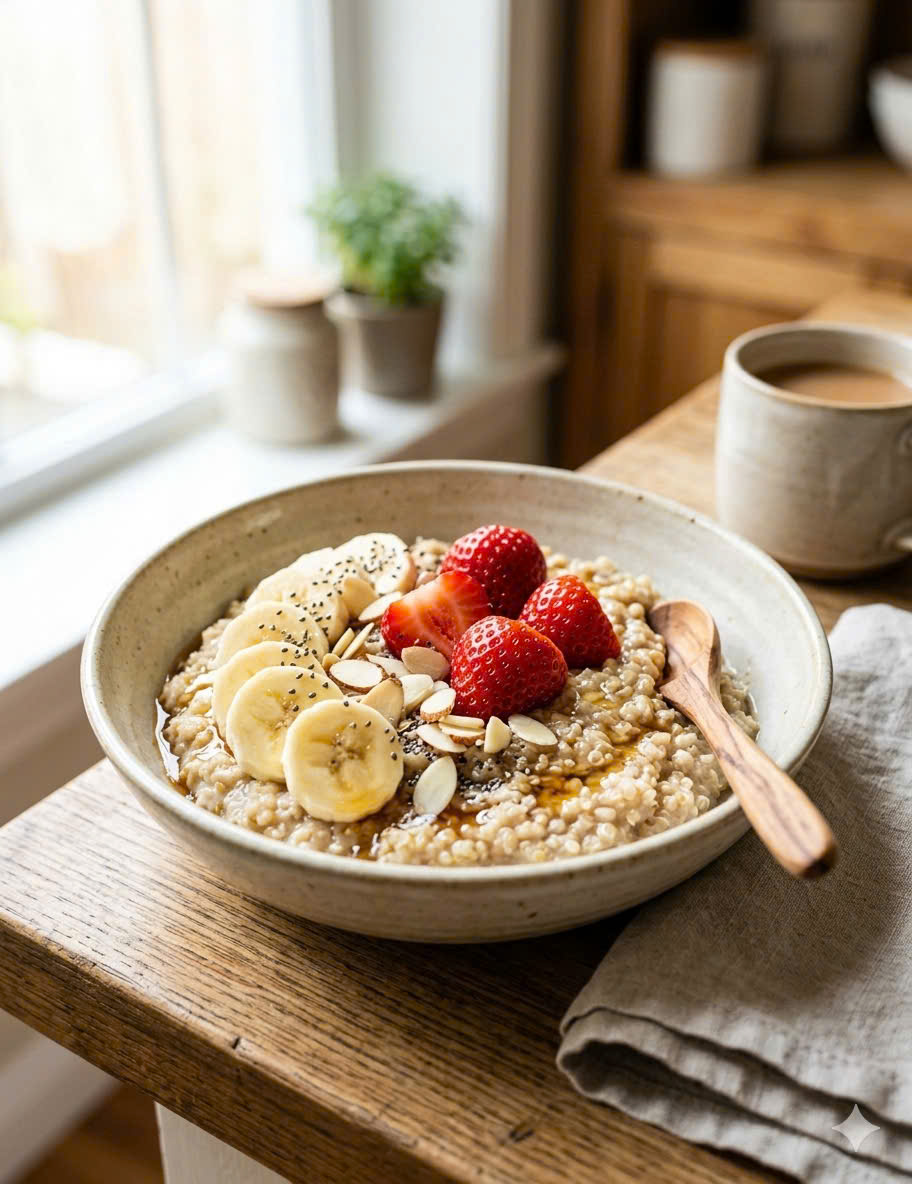 5 món ăn sáng thuần chay giàu năng lượng từ Yến mạch & Quinoa