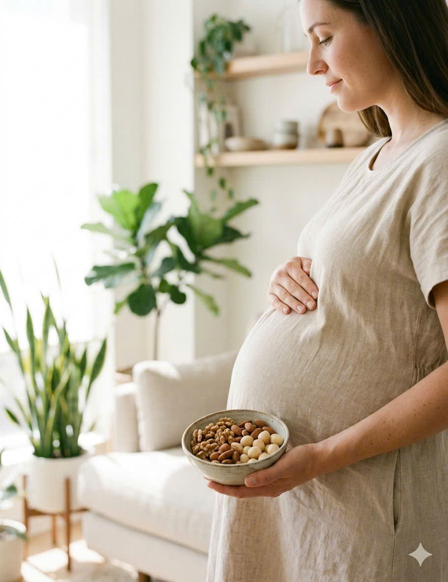 Chế Độ Dinh Dưỡng Từ Các Loại Hạt: Bí Quyết Cho Thai Nhi Thông Minh, Mẹ Bầu Khỏe Mạnh