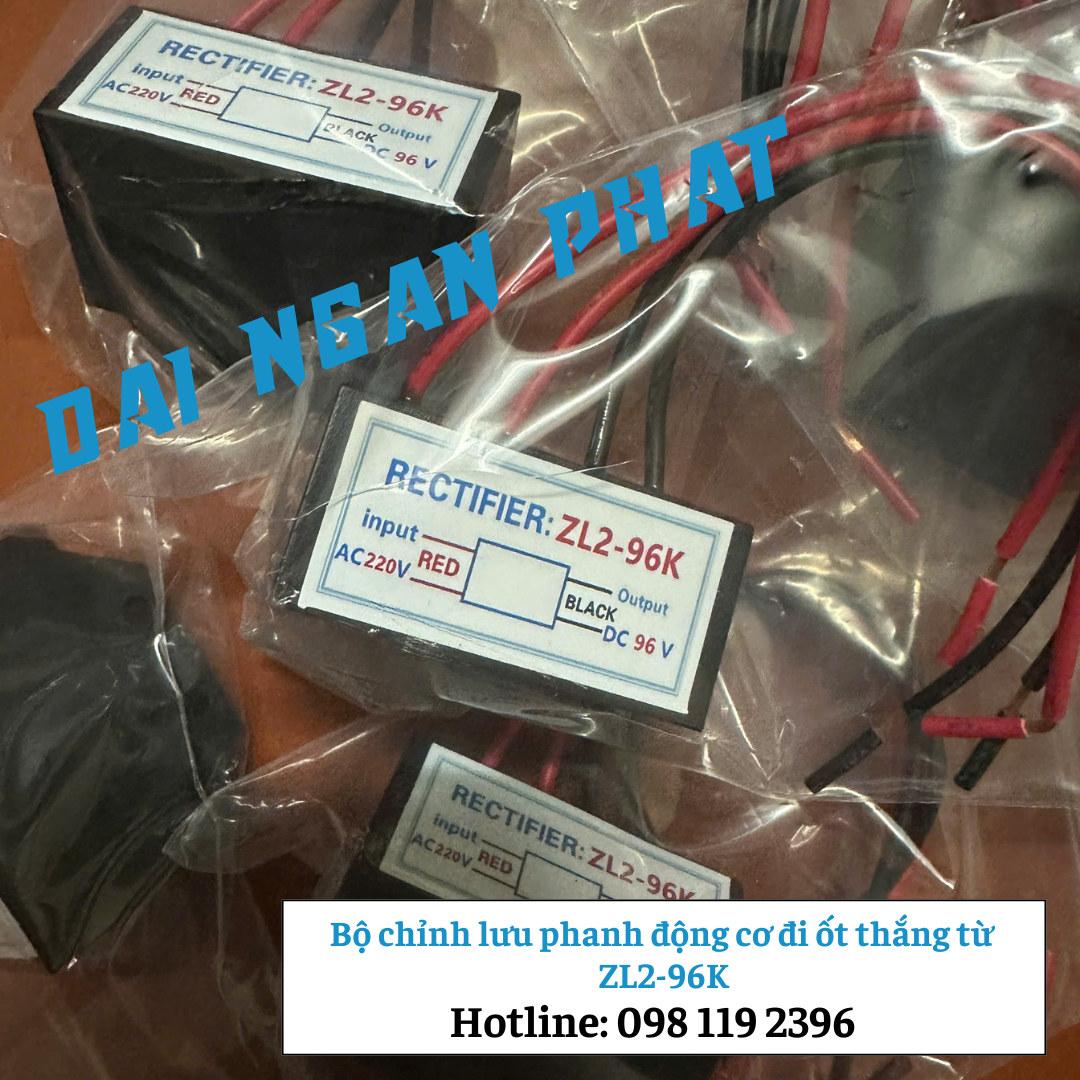 Bộ chỉnh lưu phanh động cơ đi ốt thắng từ ZL2-96K