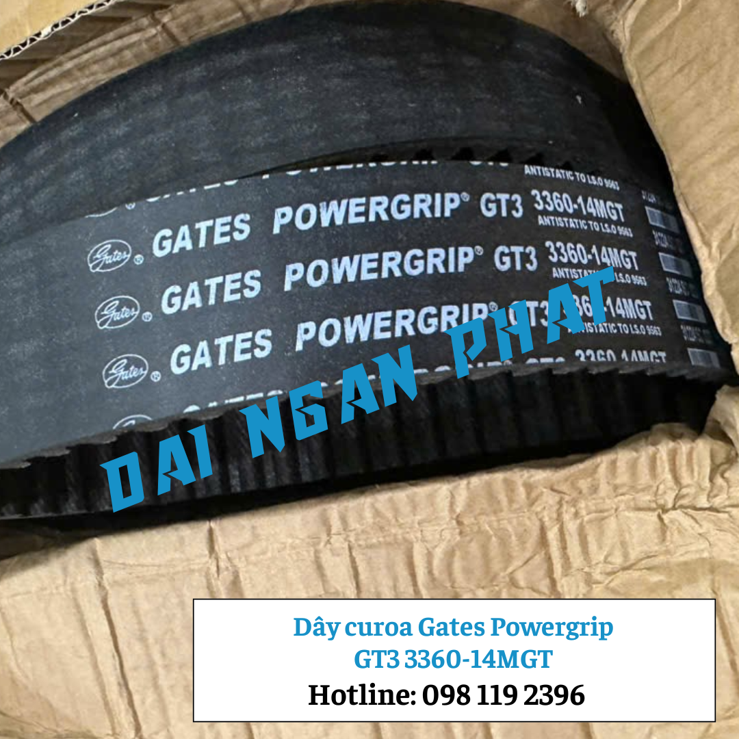 Dây curoa Gates Powergrip GT3 3360-14MGT