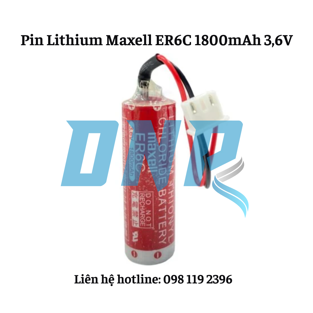 Pin Lithium Maxell ER6C 1800mAh 3,6V