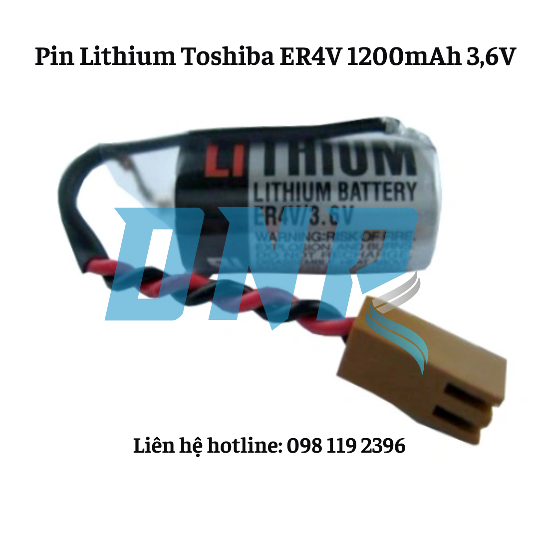 Pin Lithium Toshiba ER4V 1200mAh 3,6V