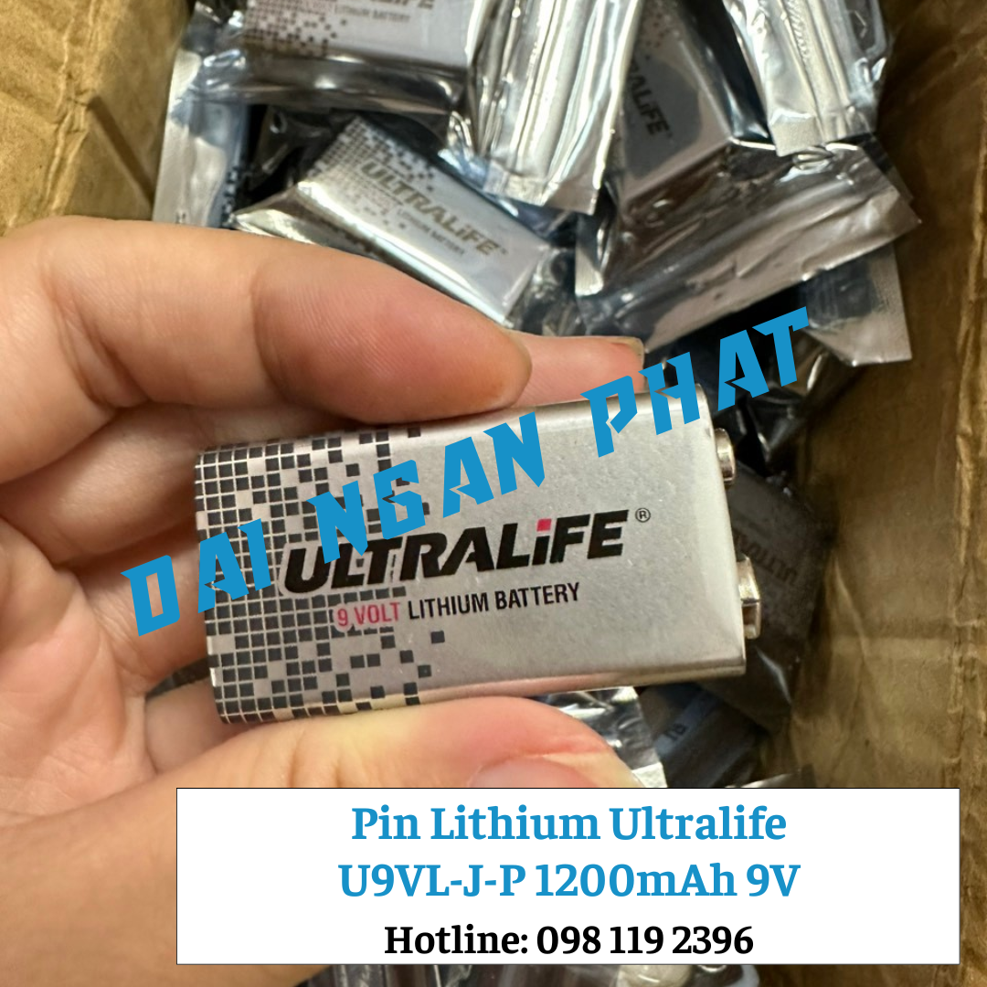 Pin Lithium Ultralife U9VL-J-P 1200mAh 9V