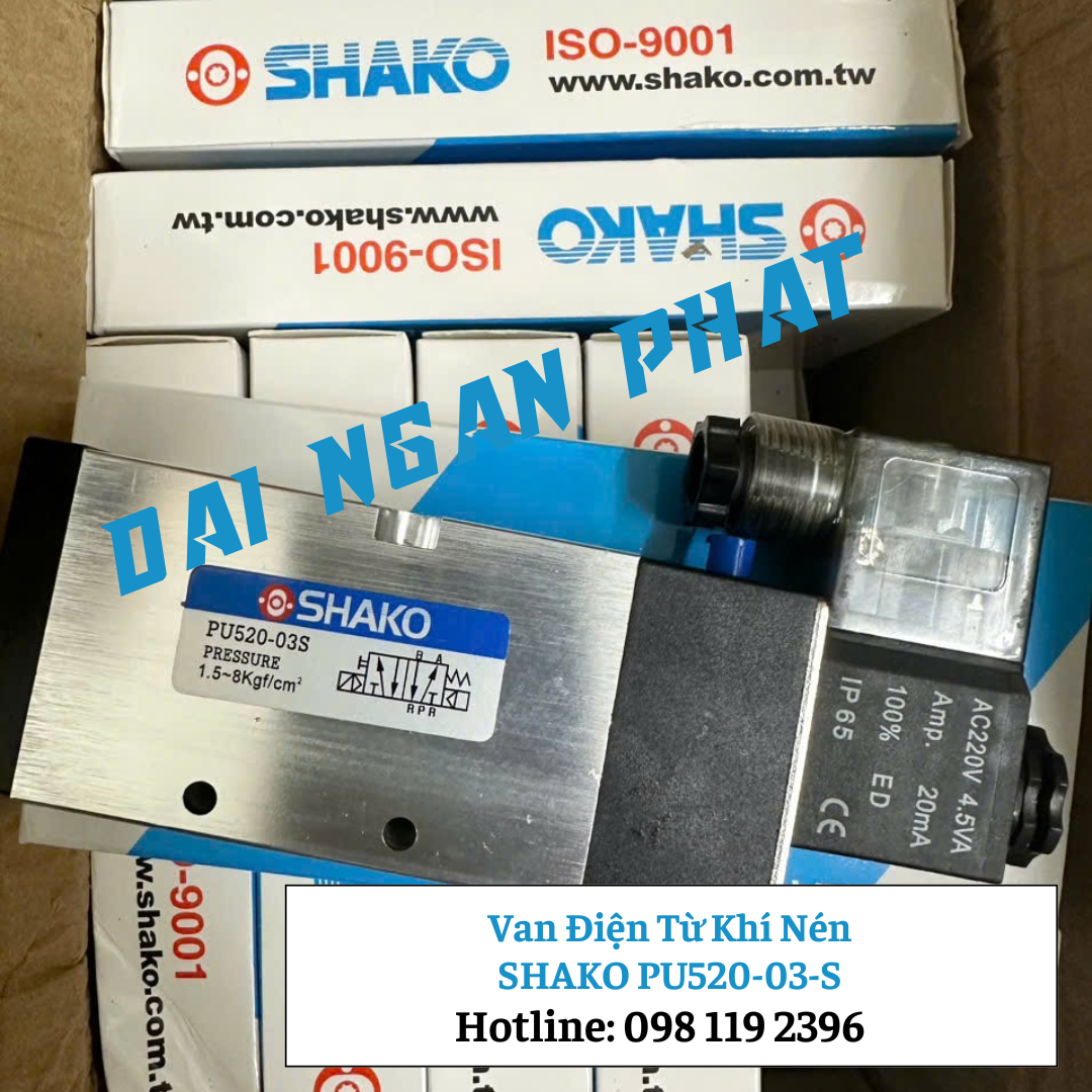 Van Điện Từ Khí Nén SHAKO PU520-03-S