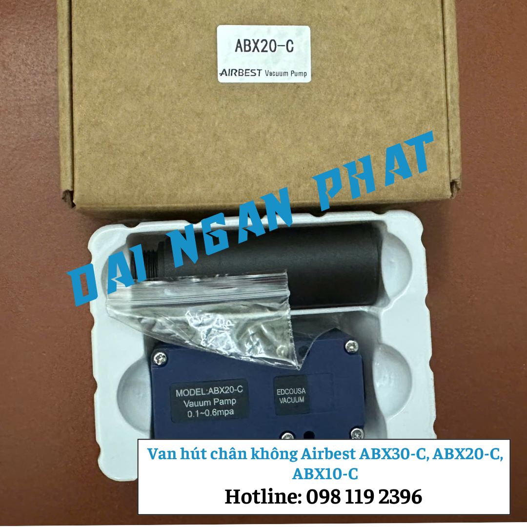 Van hút chân không Airbest ABX30-C, ABX20-C, ABX10-C