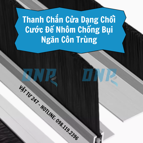 Thanh chắn cửa chổi cước