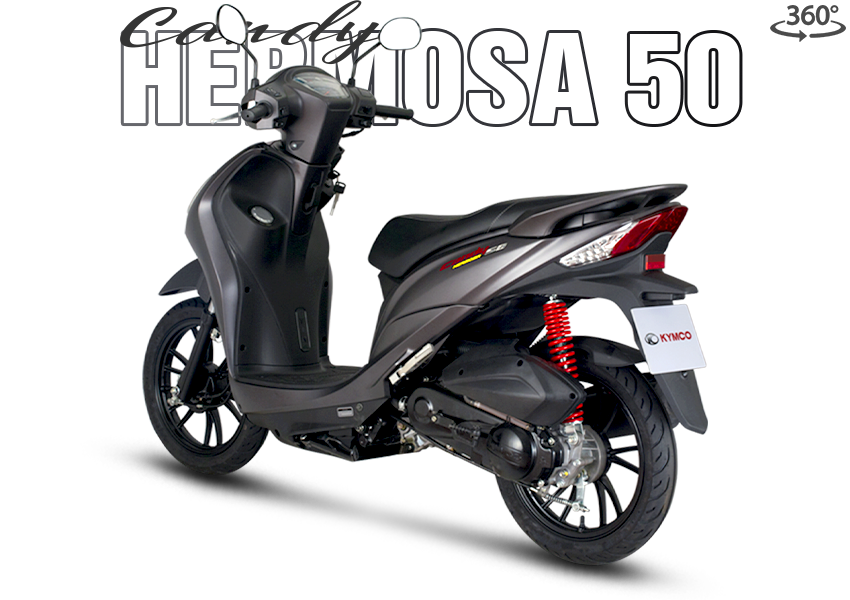 XE GA 50C KYMCO HERMOSA Đỏ Đen 2024