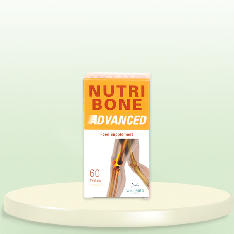 NUTRI BONE ADVANCED - Thực phẩm bổ sung Canxi, D3 K2 - Lọ 60 viên