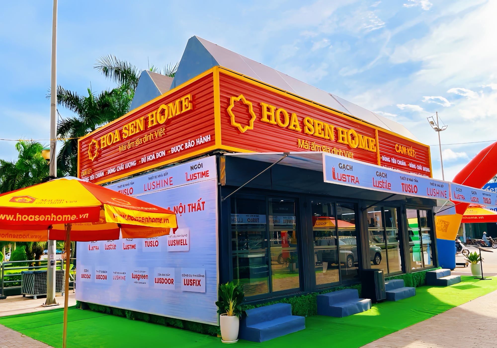 Container điện mặt trời Hoa Sen Group Đà Nẵng