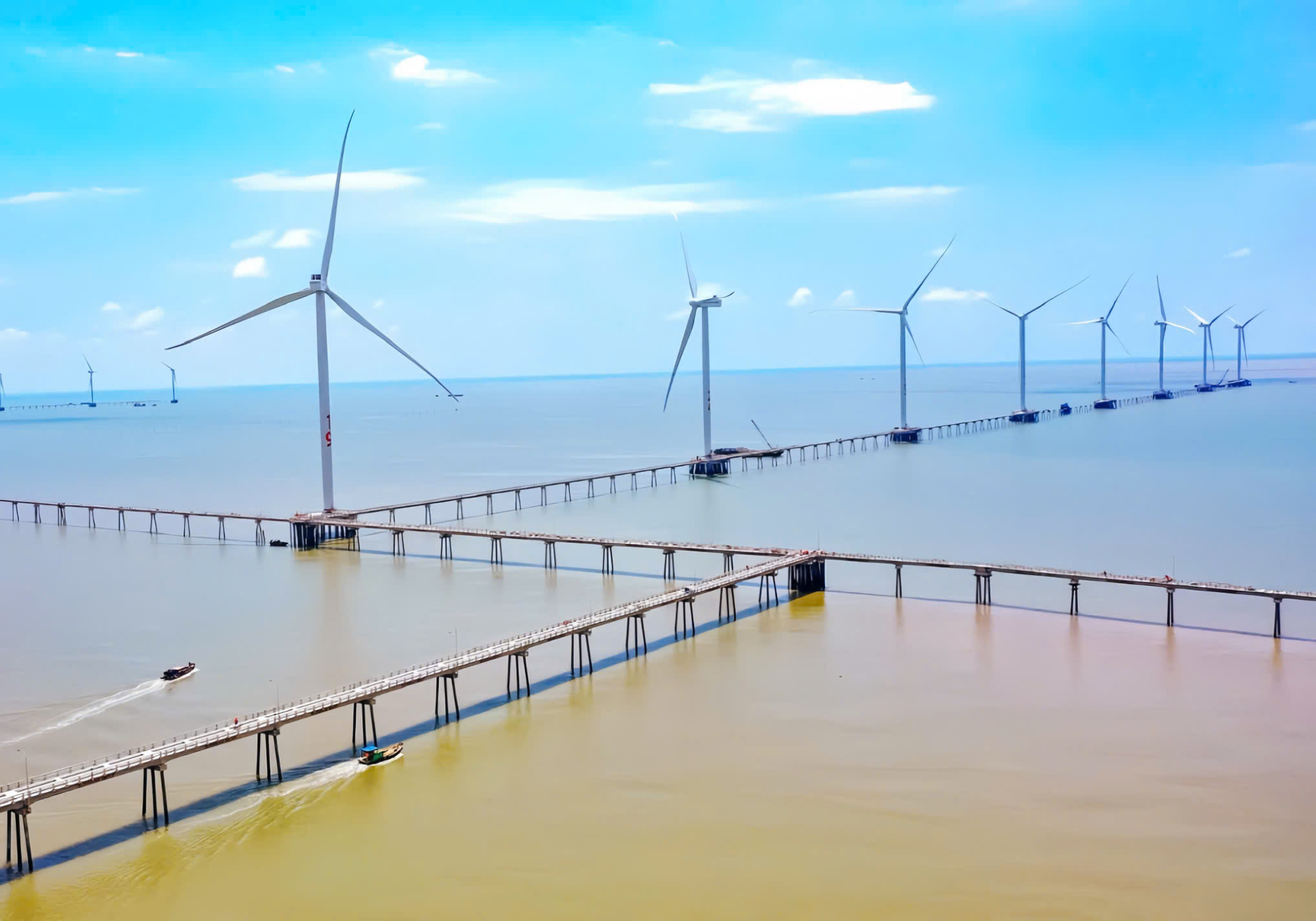 Điện gió Đông Hải 1 - tỉnh Trà Vinh