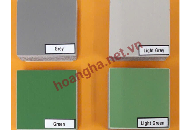 Bảng màu sơn PU – Epoxy tiêu chuẩn cho nhà máy & xưởng sản xuất