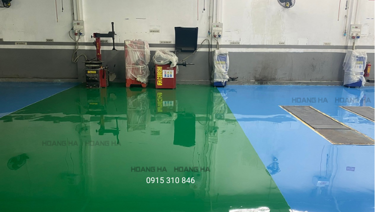 Hướng dẫn thi công sơn Epoxy cho nền bê tông chi tiết