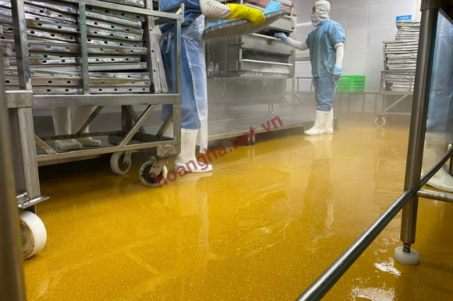 Giải pháp sàn PU cho ngành chế biến thủy sản – Bền bỉ, an toàn và tối ưu vận hành