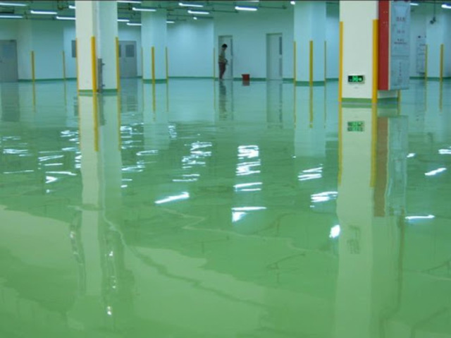 Quy trình 4 bước thi công sơn Epoxy tự san phẳng