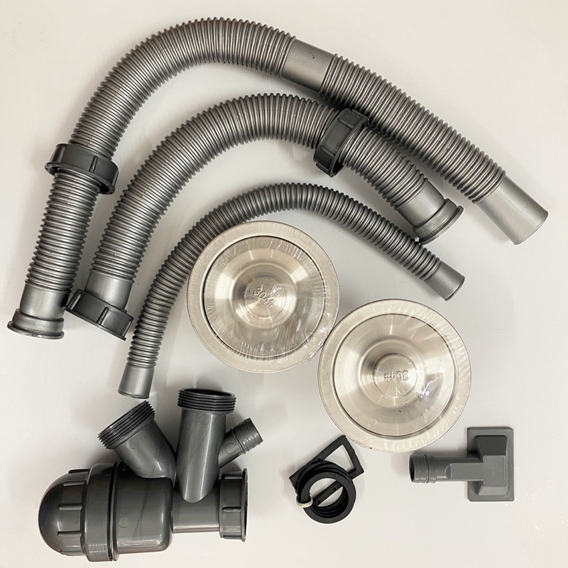 Bộ Xả Chậu Rửa Chén Bát 2 Hộc Rẻ - Đẹp - Bền