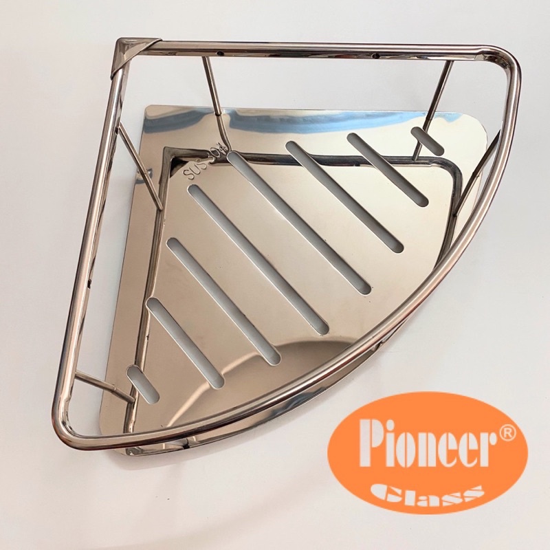 Kệ Góc Inox 304 Pioneer Nhà Tắm Cao Cấp [ HÀNG ĐÚC ĐẶC SIÊU DÀY ] - Mã SP: TP6227