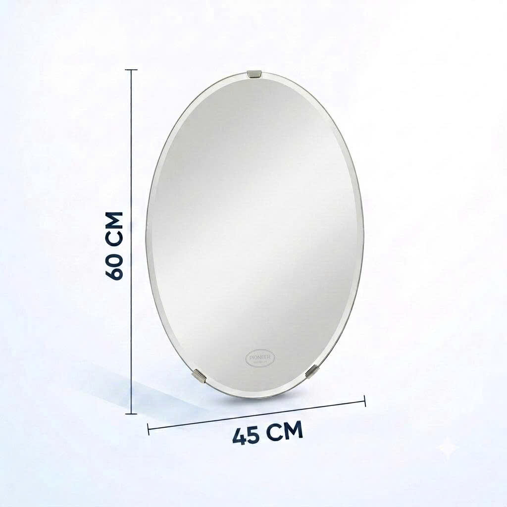 Gương Soi Treo Tường Phòng Tắm Pioneer ( Đủ Kiểu Dáng ) - Kích Thước: ( 30x45, 45x60, 50x70 ) CM
