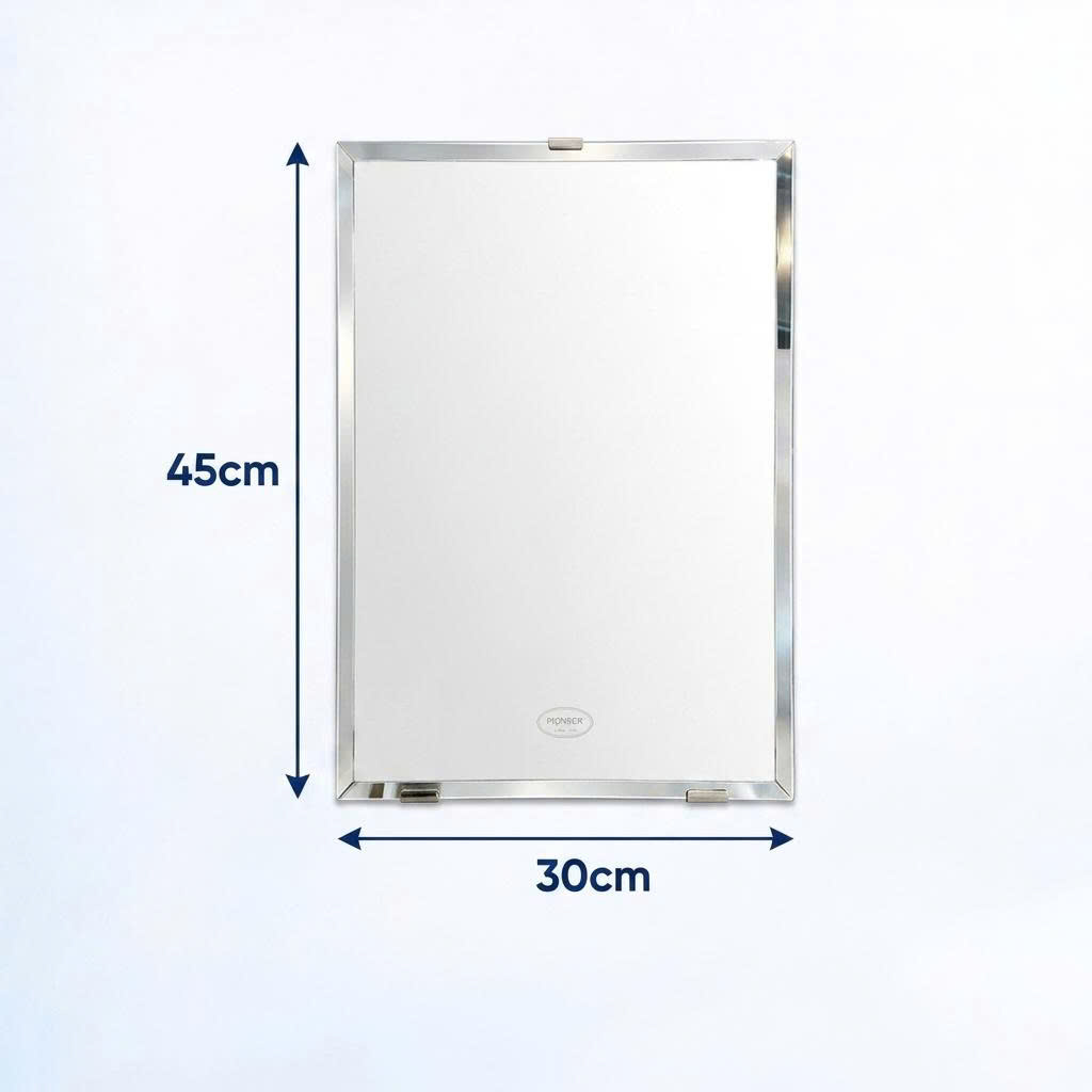 Gương Soi Treo Tường Phòng Tắm Pioneer ( Đủ Kiểu Dáng ) - Kích Thước: ( 30x45, 45x60, 50x70 ) CM