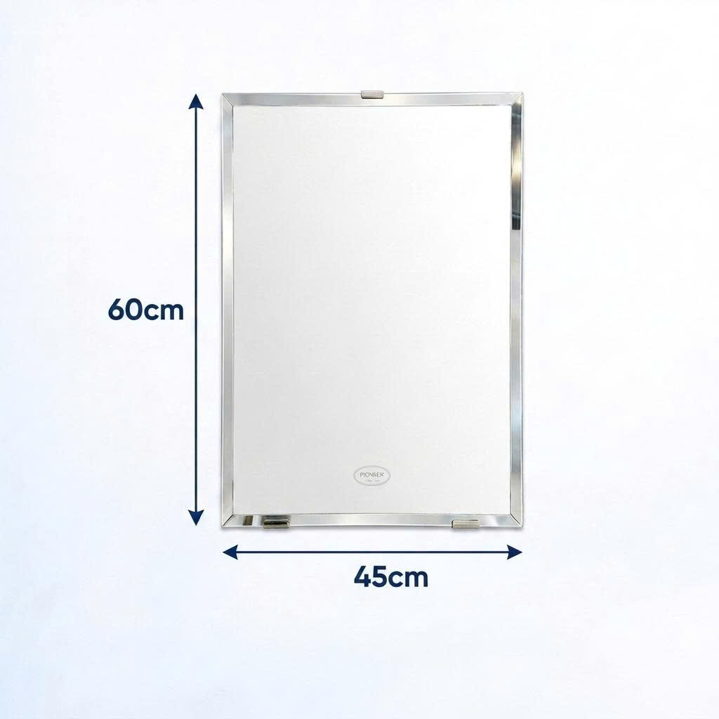 Gương Soi Treo Tường Phòng Tắm Pioneer ( Đủ Kiểu Dáng ) - Kích Thước: ( 30x45, 45x60, 50x70 ) CM