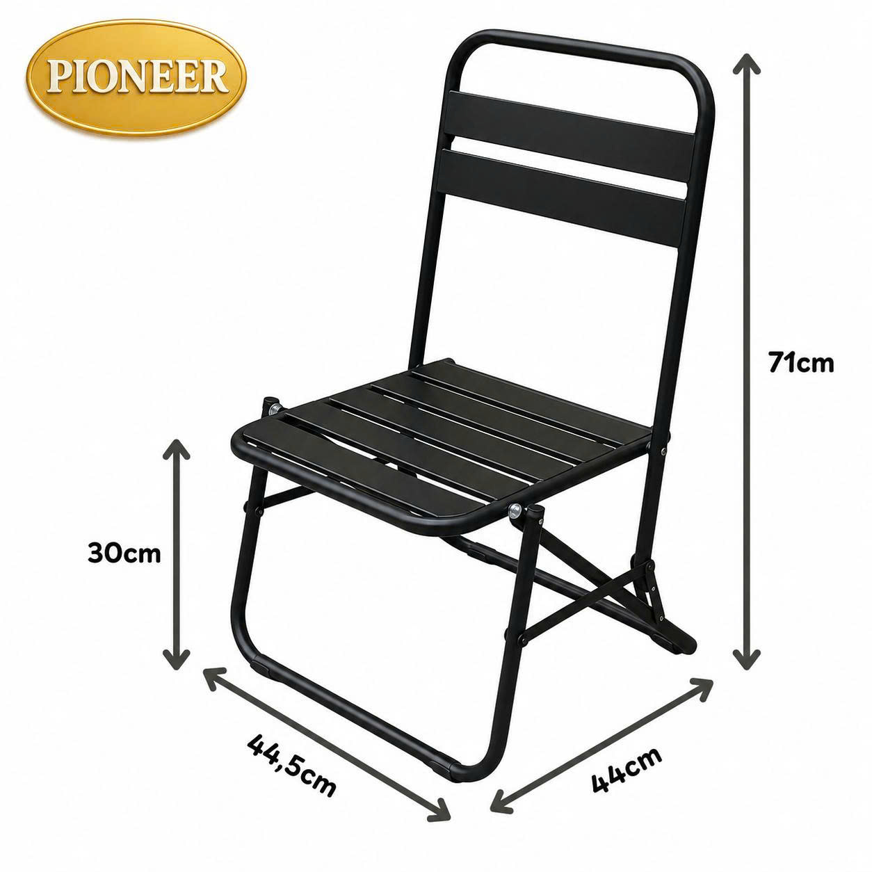 Ghế Xếp Lá Sắt Sơn Tĩnh Điện Lưng Thấp Cafe, Câu Cá, Du Lịch Dã Ngoại Giá Sỉ